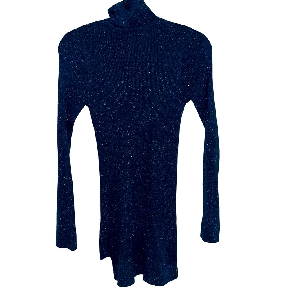Ruff Hewn blue metallic sweater size medium